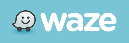 icono de logo de waze